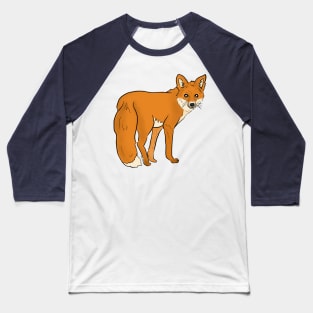 Red fox Baseball T-Shirt